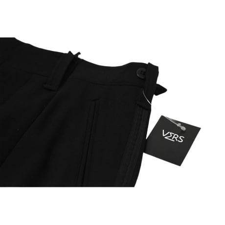 VERS Remake Side Line Wool Flare Slacks