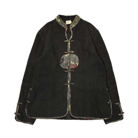 Vintage Wool Embroidery China Jacket