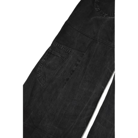 "Remake by VERS" Switching Flare Denim Pants