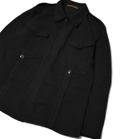 80s~ German Army Moleskin Field Jacket - Original Overdye -