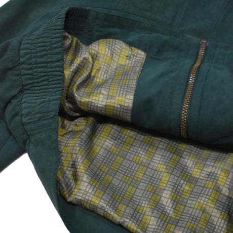Dark Teal Suede-Touch Utility Jacket