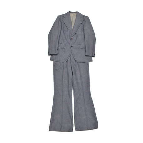 German Vintage Windowpane Wool SET-UP