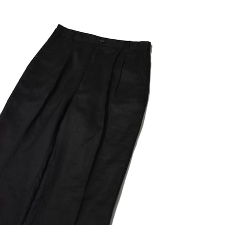 Vintage Double Tuck Linen Slacks