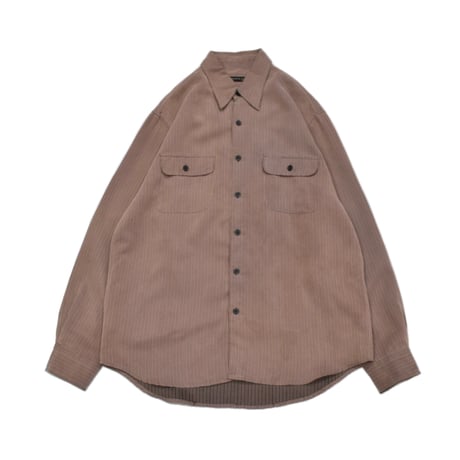 Rayon Blend Stripe L/S Shirt