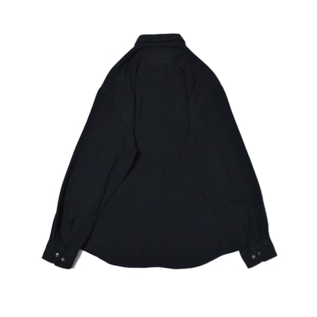Rayon Blend Classic Black Shirt