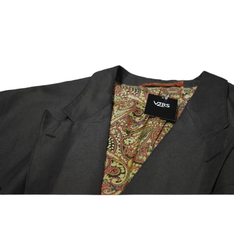 Vintage Double Breasted Linen Tailored Jacket