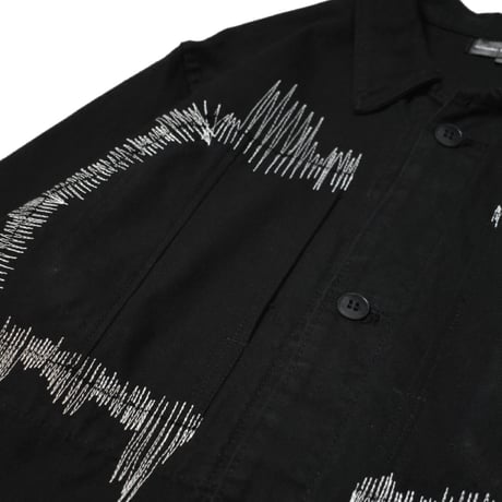 “Remake by VERS” Irregular Embroidery French Work Jacket