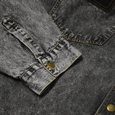 Switching Western Denim Shirt