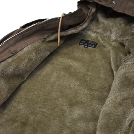 German Vintage Boa Lined Work Parka