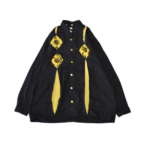 Art Flower Design L/S Shirt