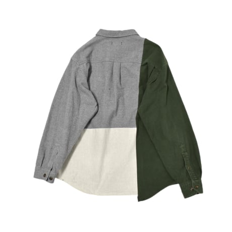 "Remake by VERS" Docking Chamois Cloth L/S Shirt