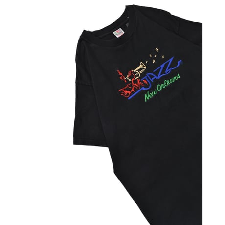 Vintage Embroidery Jazz T-Shirt