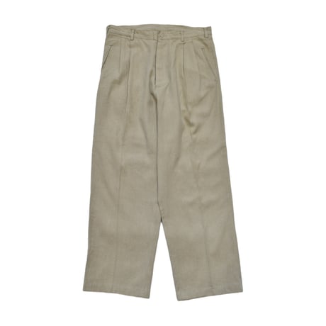 EURO Design Two Tuck Linen Slacks