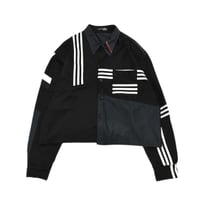 "Remake by VERS" Track Dress Shirt Jacket