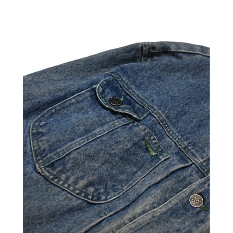 Vintage Switching Design Denim Jacket