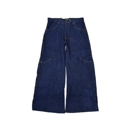 "Remake by VERS" Switching Flare Denim Pants