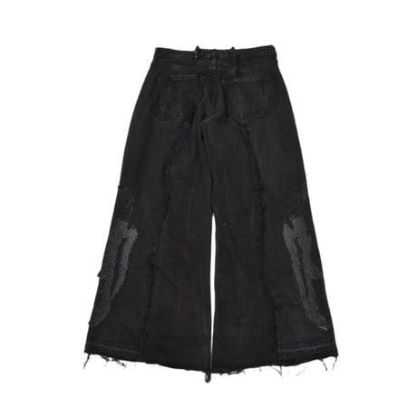“Remake by VERS” Twincut Western Flare Denim Pants