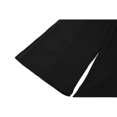 VERS Remake Wool Side Line Flare Slacks
