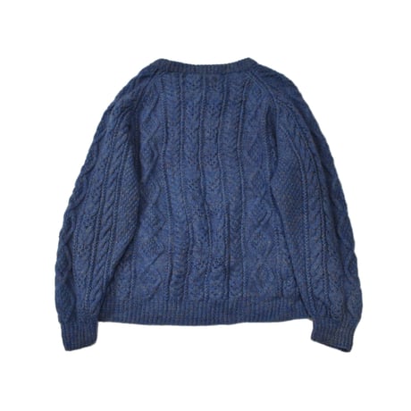 Vintage Handknit Irish Aran Sweater