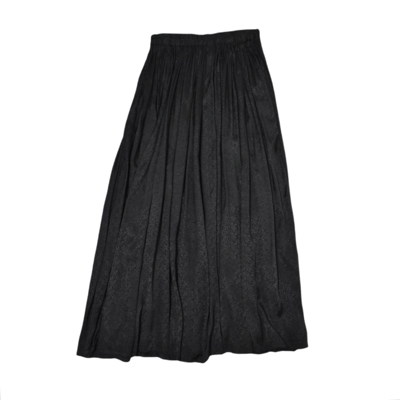 Vintage Black Accordion Pleat Skirt | 水戸 古着屋 VE