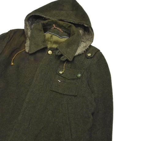 EURO Vintage Tyrolean Loden Half Coat