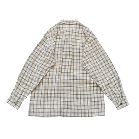EURO Check Metal Detail Tyrolean L/S Shirt