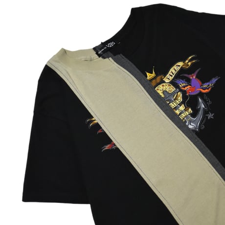 ”Remake by VERS” Switch Sleeve Tee