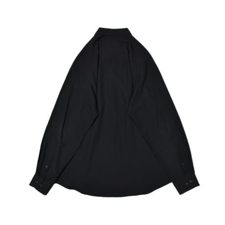 Rayon Blend Classic Black Shirt