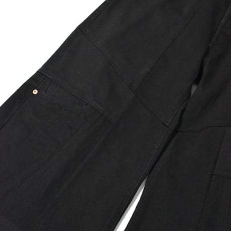 "Remake by VERS" Switching Flare Denim Pants