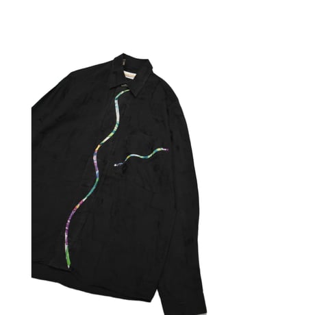 Serpentine Line Jacquard L/S Shirt