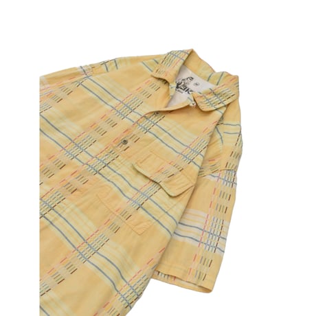 Vintage Check Half Sleeve Shirt