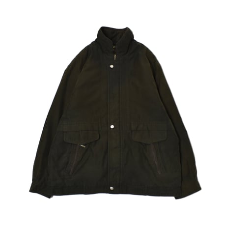 Faux Suede Fly Front Jacket