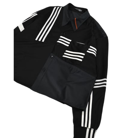 "Remake by VERS" Track Dress Shirt Jacket
