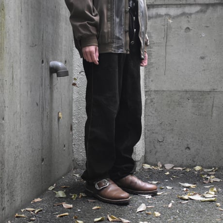 EURO Vintage Embroidery Tyrolean Real Suede Leather Pants