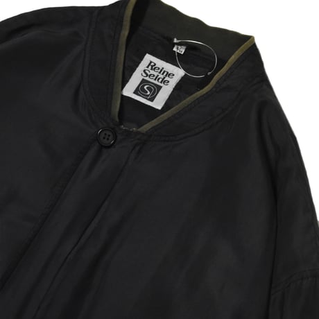 Vintage Silk Bomber Jacket