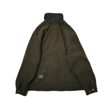 Faux Suede Fly Front Jacket
