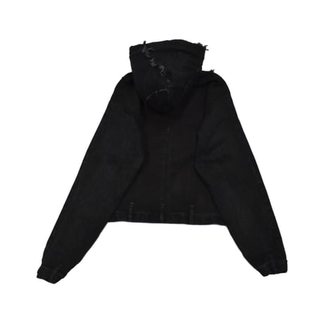 "Remake by VERS" Utility Denim Hoodie Jacket