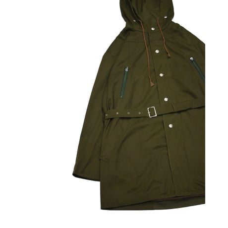 East German Vintage VEB Hooded Field Coat