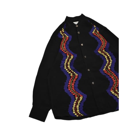 Serpentine Embroidery Design L/S Shirt