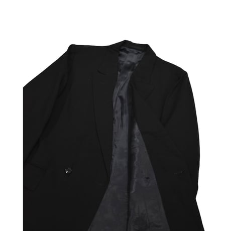 EURO Vintage Double Breasted Tailored SET UP -Black-