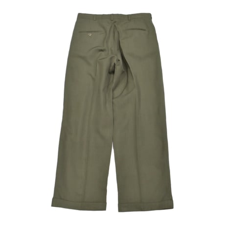 Classic Two Tuck Wide Slacks