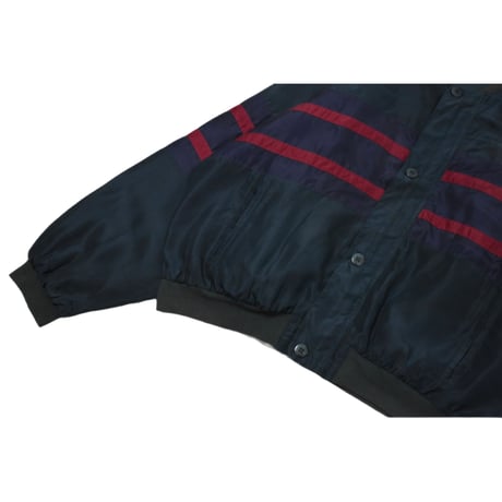 Vintage Switching Silk Blouson