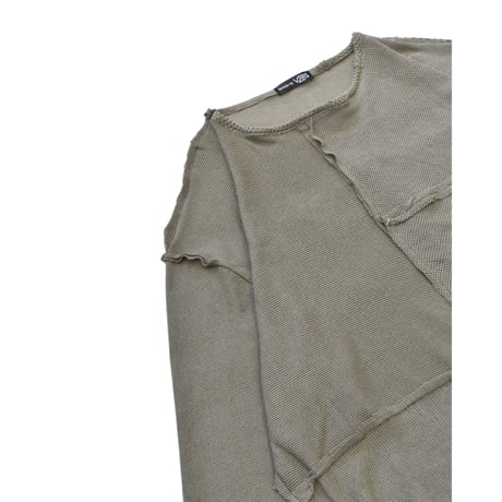 "Remake by VERS" Rebuild Mesh Layered Long Sleeve