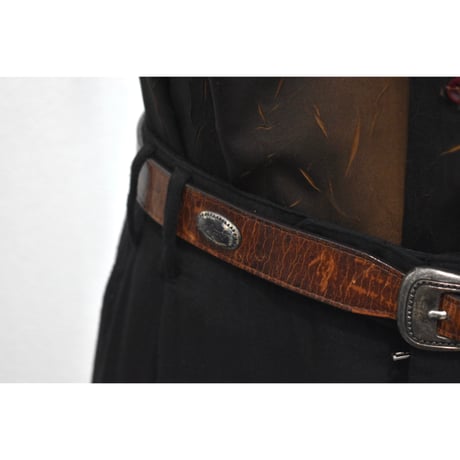 Western Leather Belt