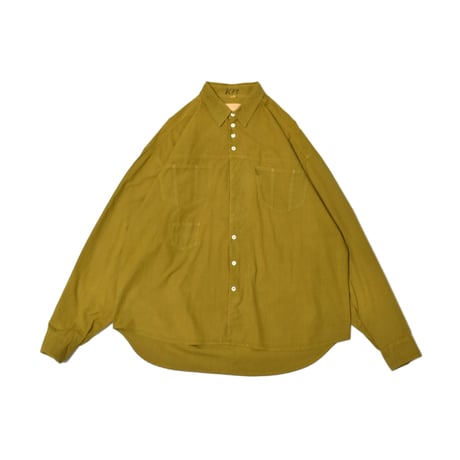 Vintage Concealed Twin Button Design L/S Shirt