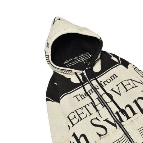 "Remake by VERS" Vintage Rug Hoodie Jacket