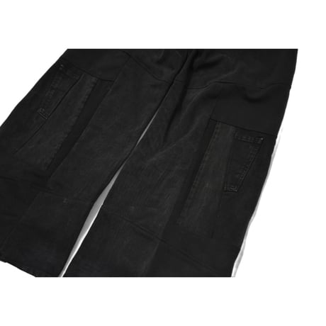 "Remake by VERS" Switching Flare Denim Pants