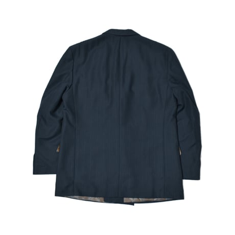 EURO Vintage German Double Breasted Shadow Stripe Tailored Jacket