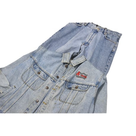 "Remake by VERS" Docking Wide Denim Pants