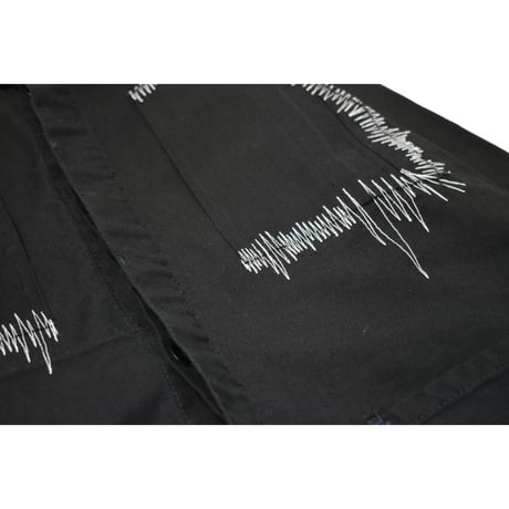 "Remake by VERS" Irregular Embroidery French Work Jacket